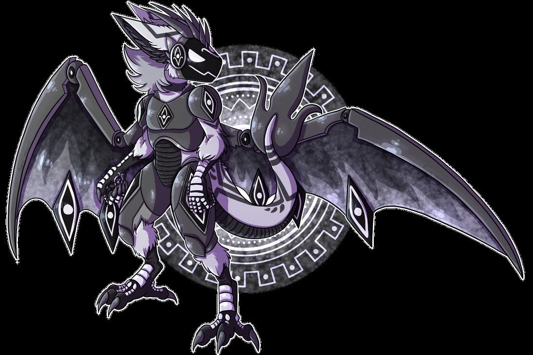 Version Protogen de mi Fursona o como me