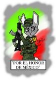 Conejo Soldado del Eje Mex, sirviendo al país
