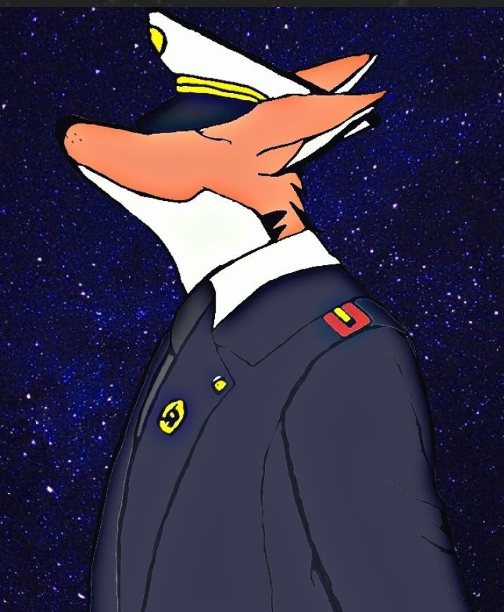 Es mi OC, un zorro que añora el