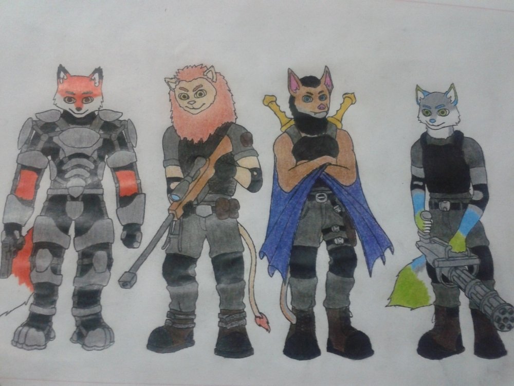 bueno pues aqui estan los indestructibles, alex, kentoru,