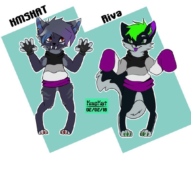 Art trade con una amiga