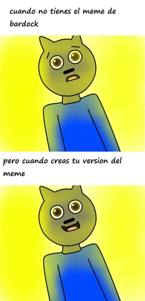 el meme de bardock version mia