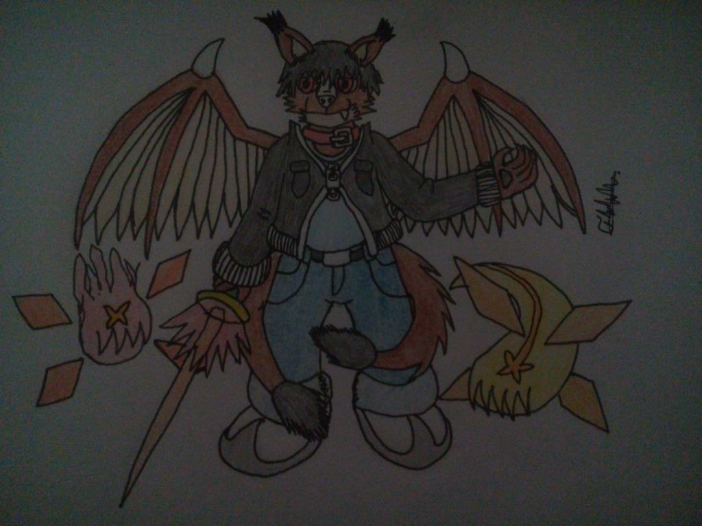 ta-da~ mi fursona a cuerpo completo~ la ropa