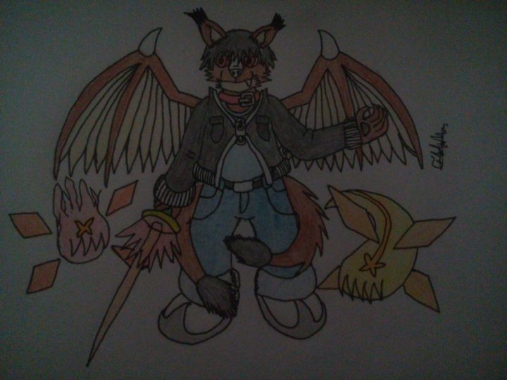 ta-da~ mi fursona a cuerpo completo~ la ropa