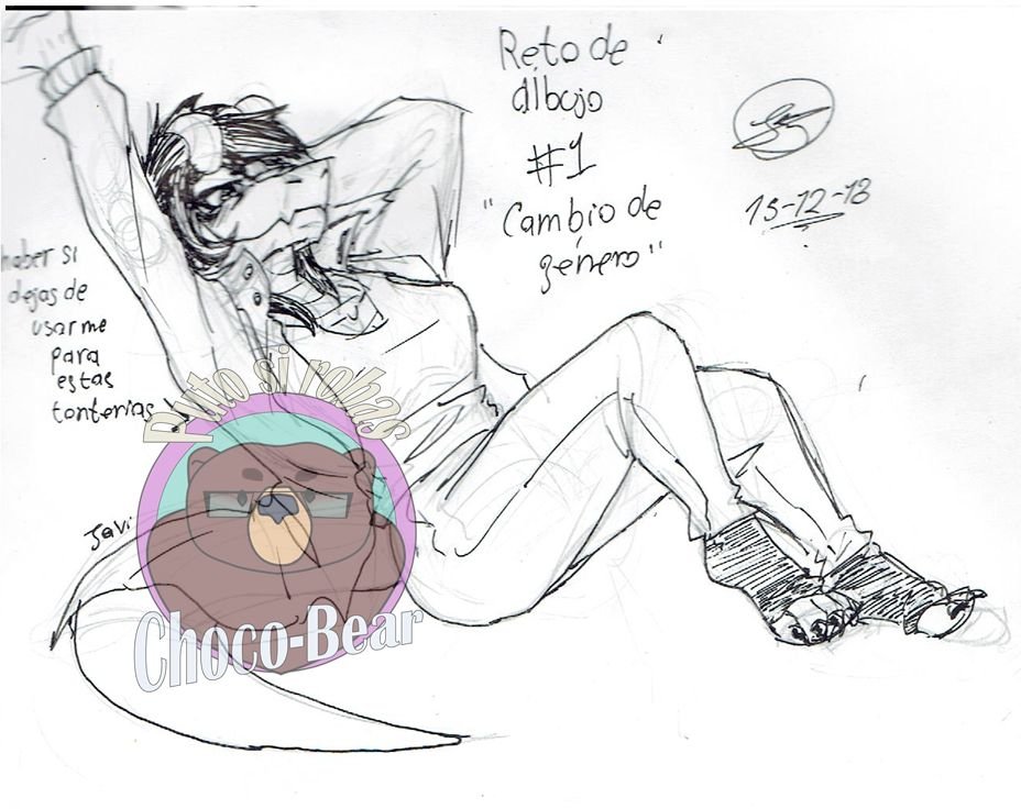 GenderBend de "Javi" un personaje creado ya hace