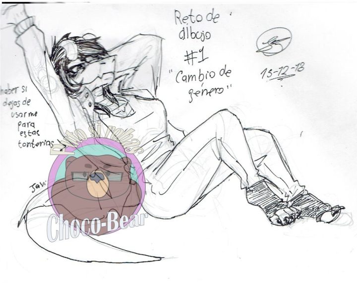 GenderBend de "Javi" un personaje creado ya hace
