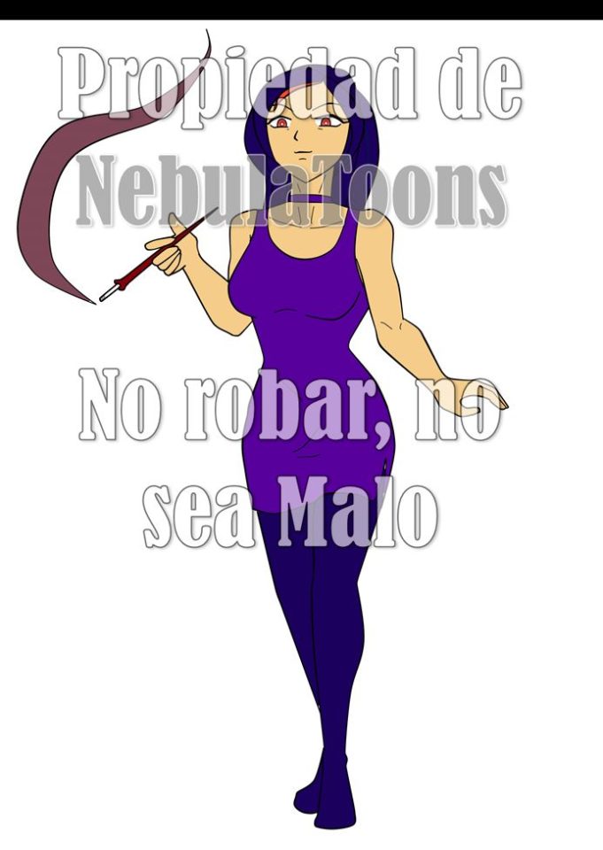 "Nebula-San", mascota de una pagina antigua.