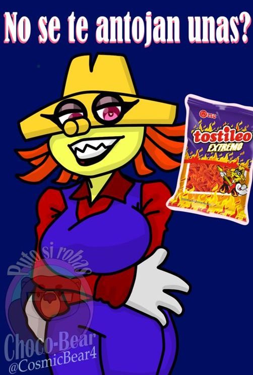 Un pequeño fanart/profanacion de un personaje de una