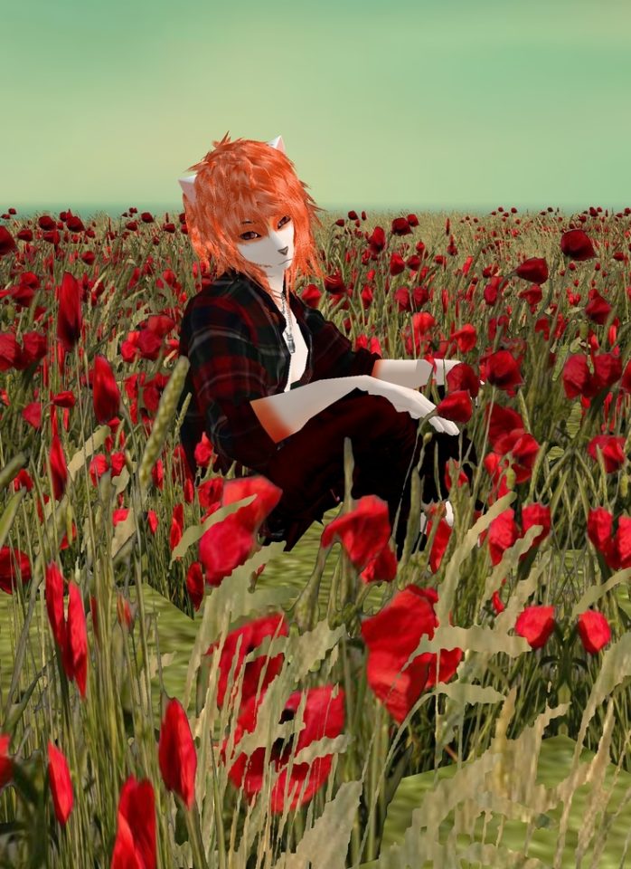 me encanta el olor de las flores