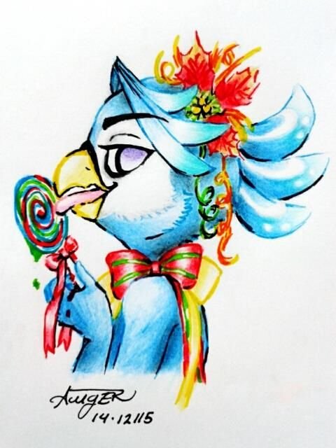 Mi fursona en Navidad B) XD Ay, Te