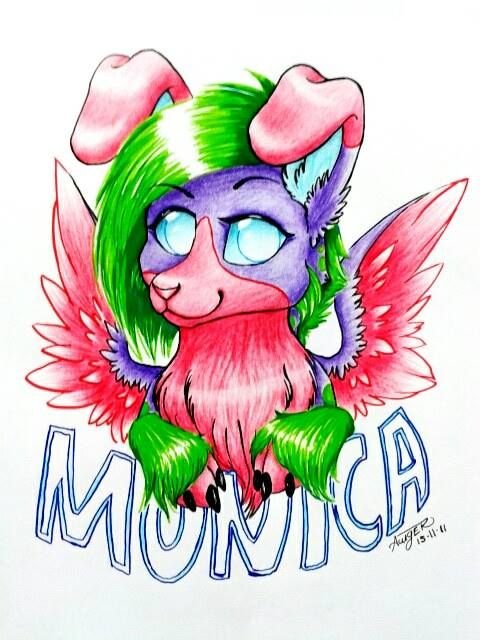 Pet: Monica Dueña: Wolfire The Wolf -Ovipets Game-