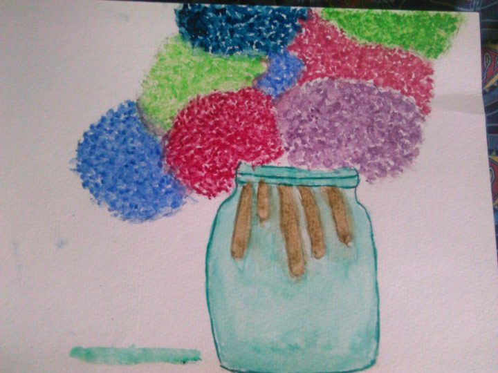arte con acuarela