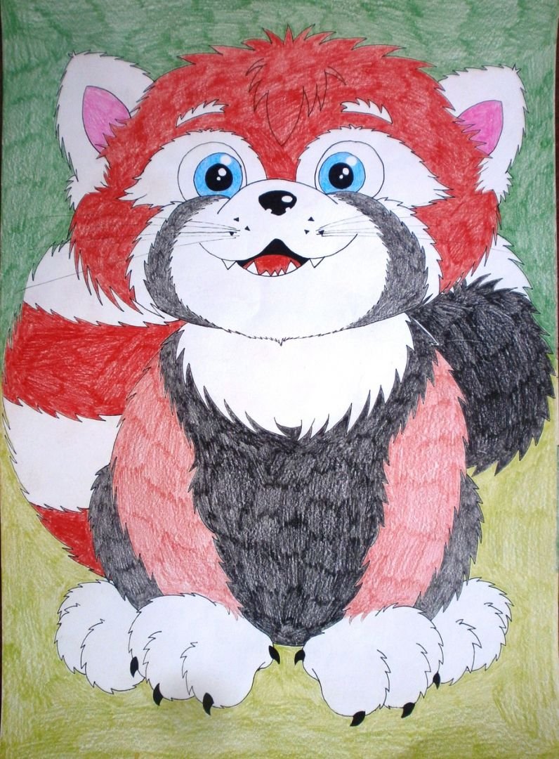 Panda rojo