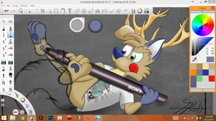Selfdraw mio mismo!