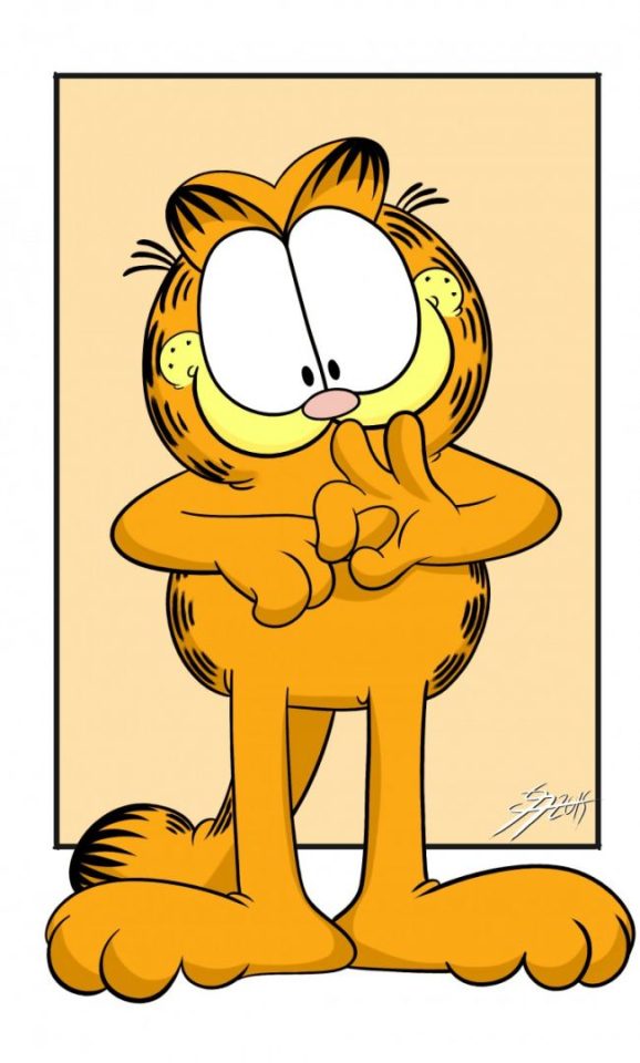 Garfield quiere....