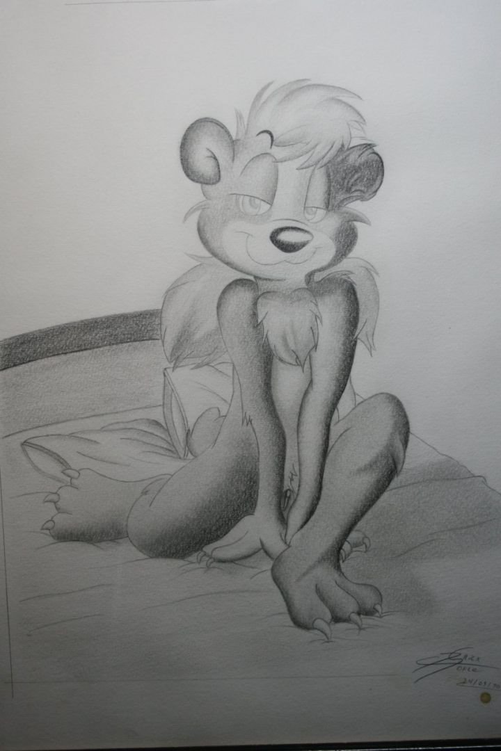mayra, un dibujo muy viejo, pero que me
