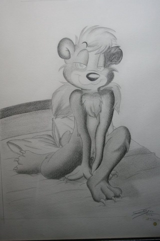 mayra, un dibujo muy viejo, pero que me