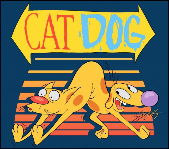 CatDog para una franela!