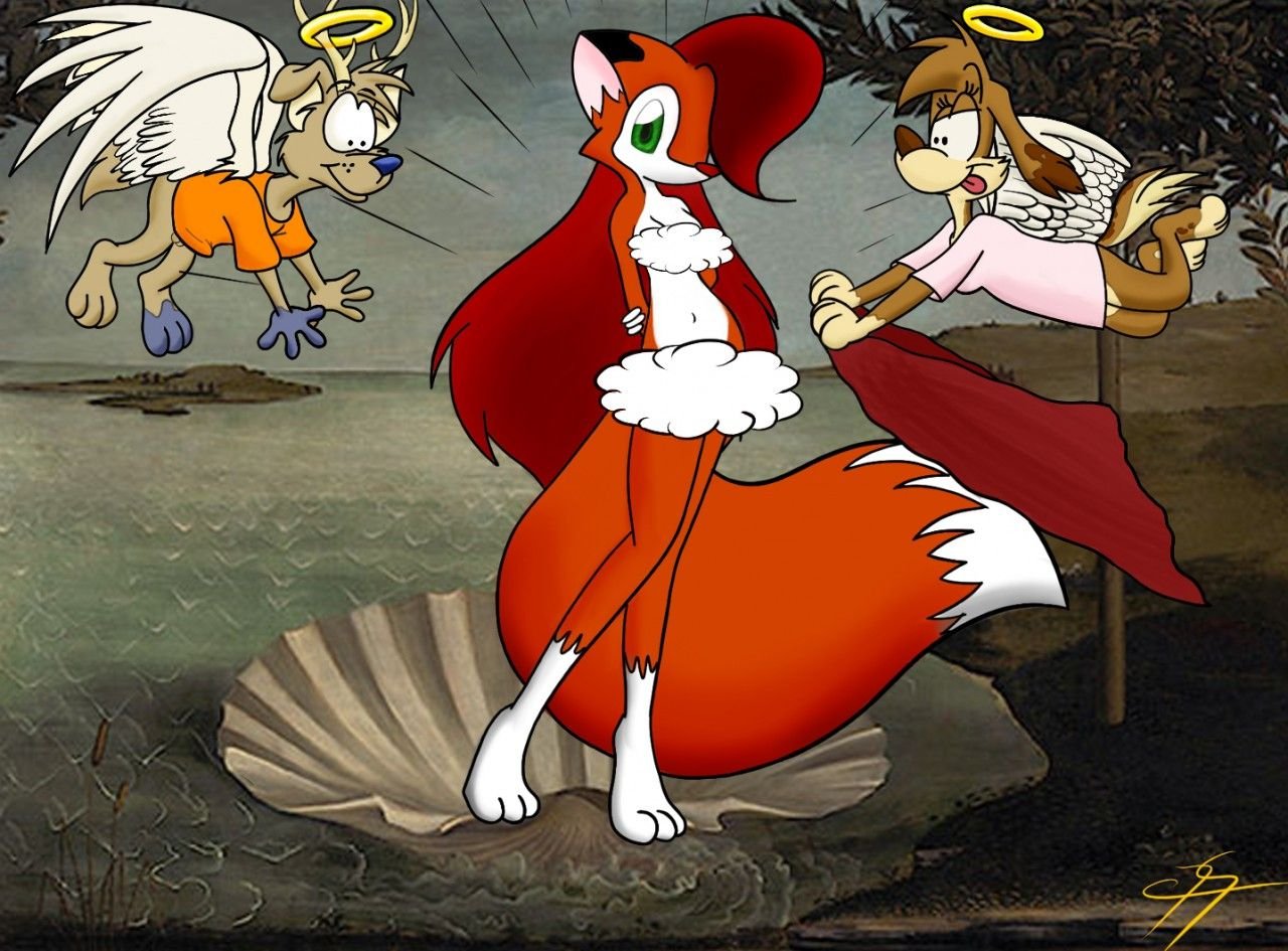 Un dibujo de katherine de Cfox