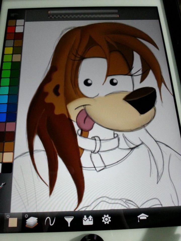 Mandy, un dibujo yiff pero aqui solo aparece