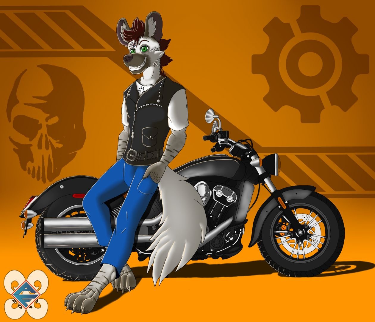 Request para Striped Hyena ( http://www.furaffinity.net/user/bisonbull92 )