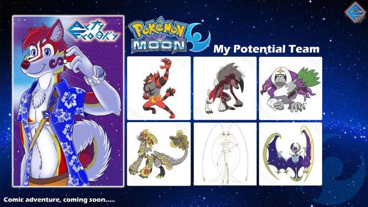 Mi equipo oficial en Pokémon Moon