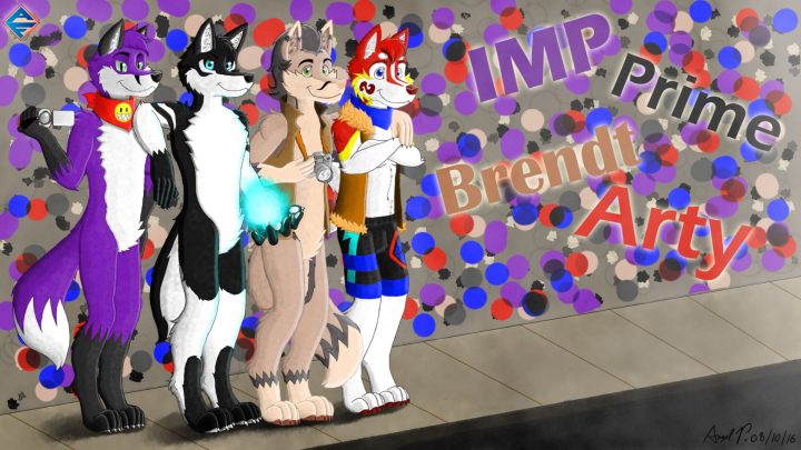 FanArt para el youtuber Imp Silat Foxie y