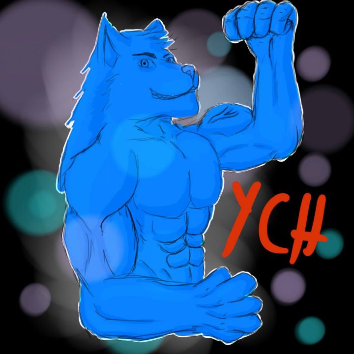 Bueno no pedire comision por este primer YCH ni por mas chulo que alla quedado, asi que... bueno, en este YCH como dije 