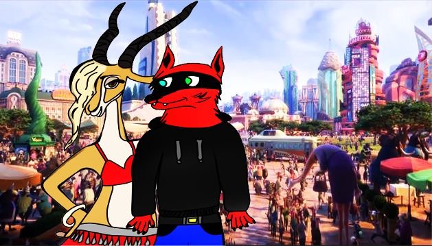 Cuando vas a Zootopia y te encuentras a