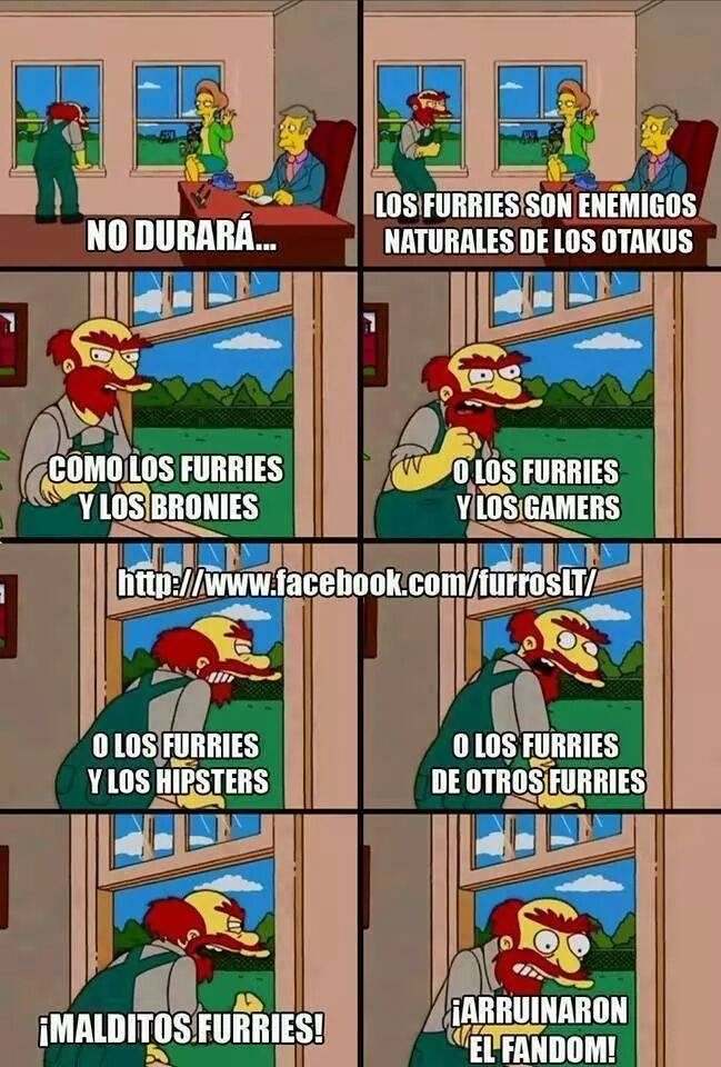 Malditos furrys arruinan a los furrys.