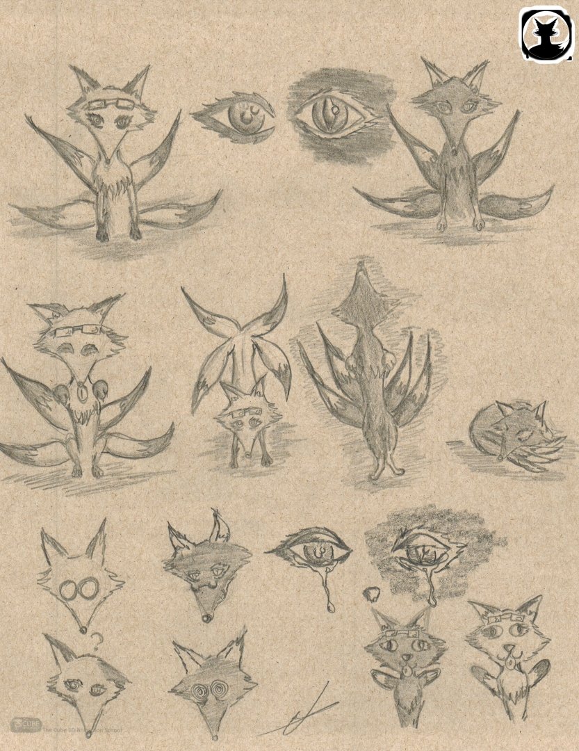 Mi forma Kitsune (osea no anthro) version a