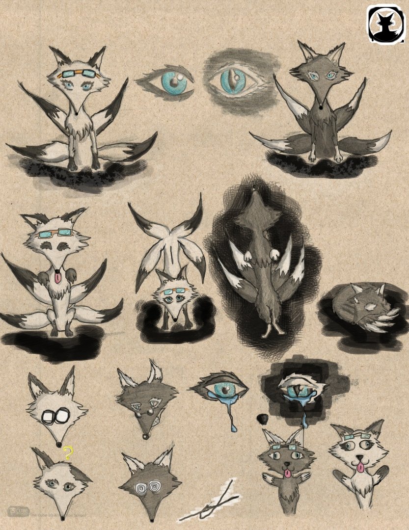 Mi forma Kitsune (osea No-Anthro) Version Chompu http://fav.me/d84ssjr