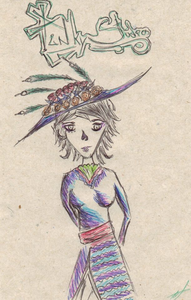 Mi Catrina pero a colores.