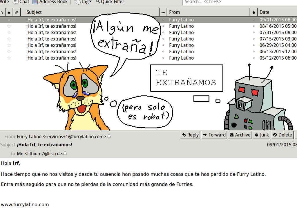 Ese robot de correo