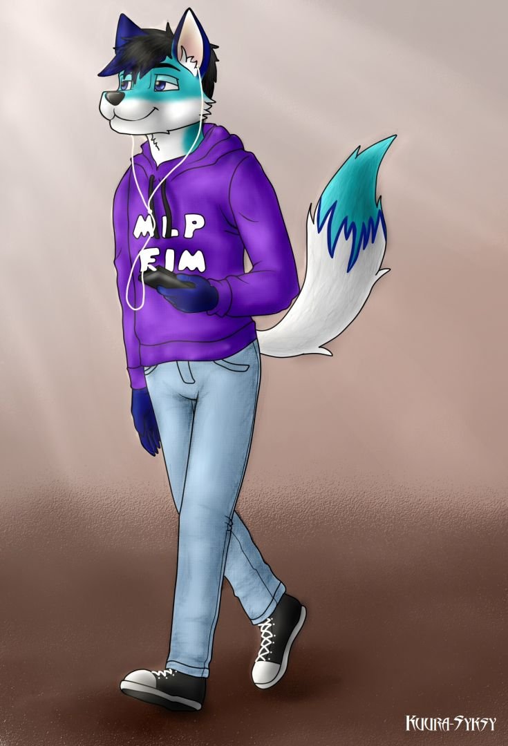 La fursuna que hice por encargo para: Richard