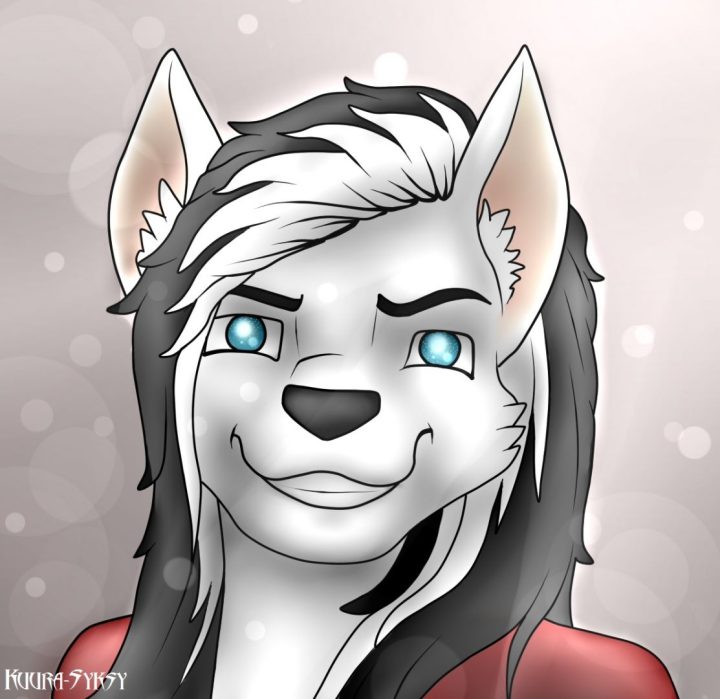 Blad Wolf sonriendo