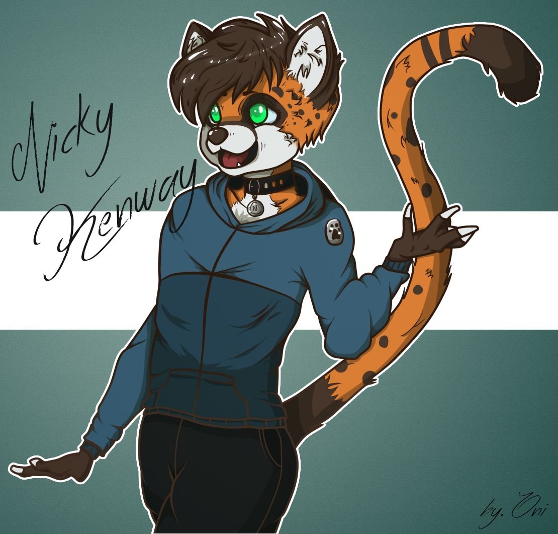 Un Art Trade entre Nicky y Yo owo