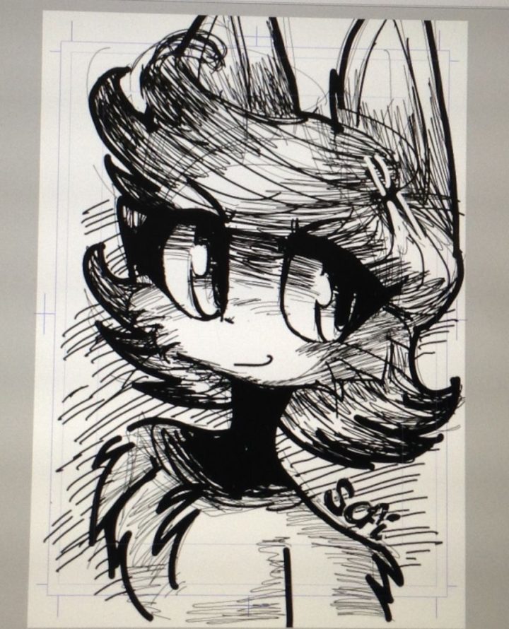 practicando con el cintiq uvu