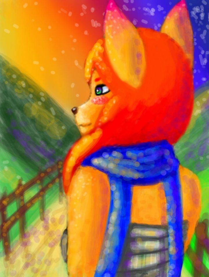 Mi fursona Zaphyr <3