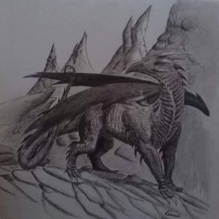 dragon de tinta
