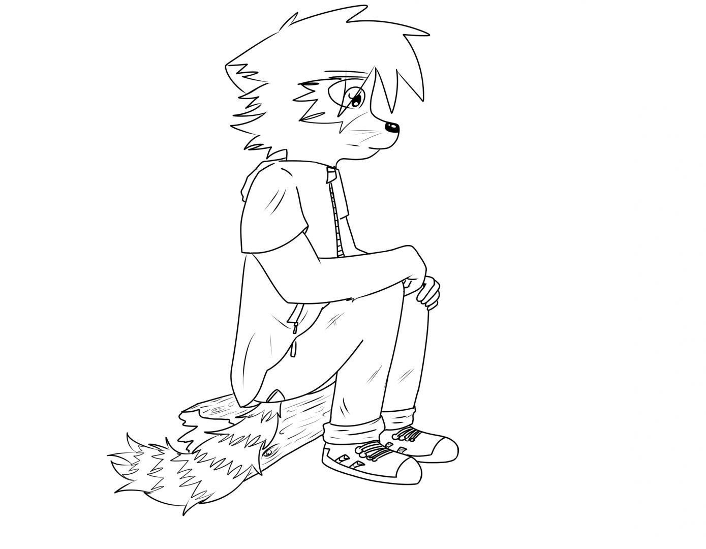 dibujo simple ewe