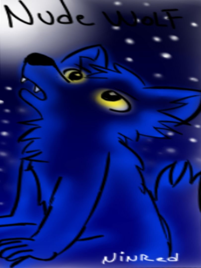 dibujo antiguo de lobo