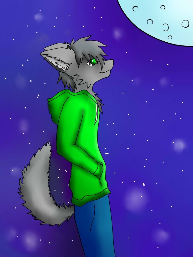 Mi primera fursona finalizada en poco tiempo me