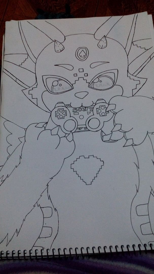 Este dibujo fue echo por mi para una