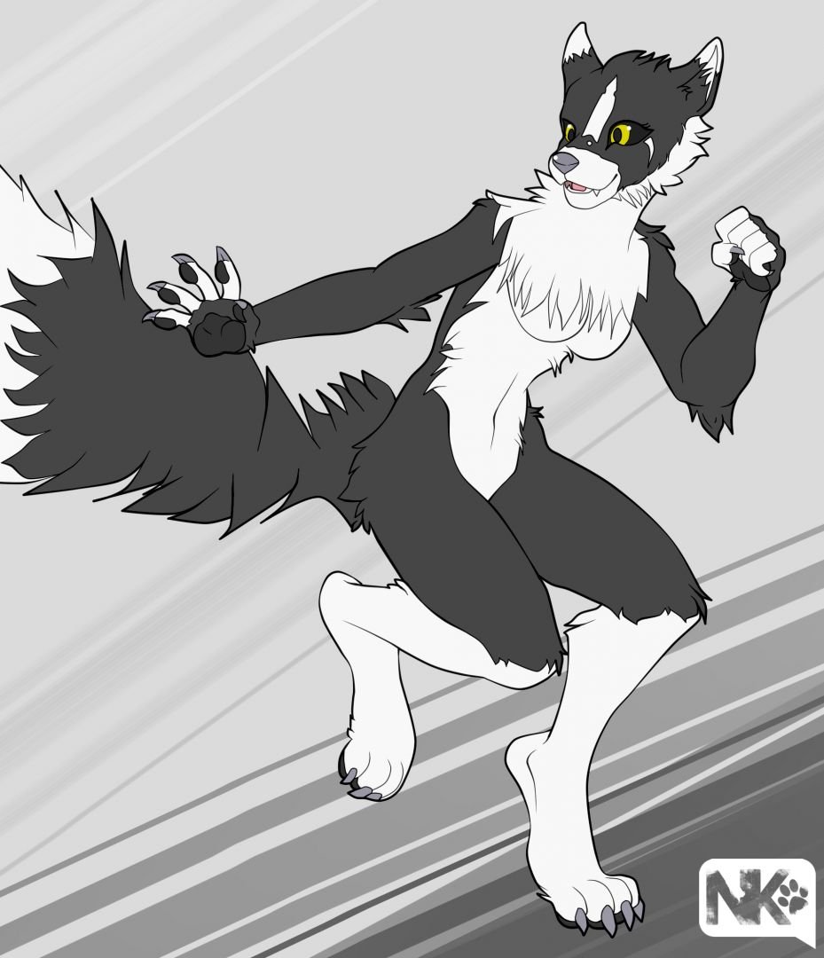 art trade hecho por Nicky gracias quedo preciosa