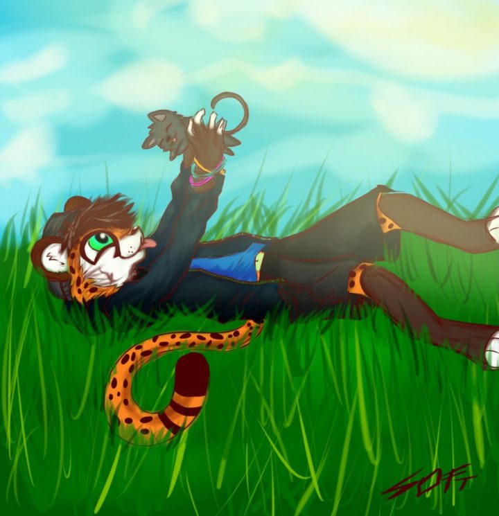 art trade para Nicky, me diverti mucho haciendolo