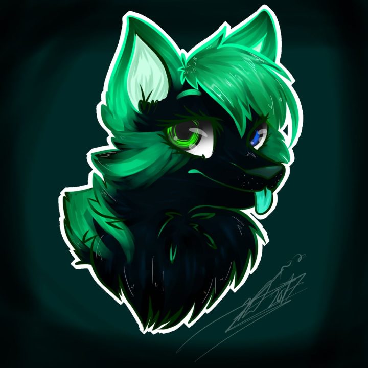 art trade con una amiga de DA