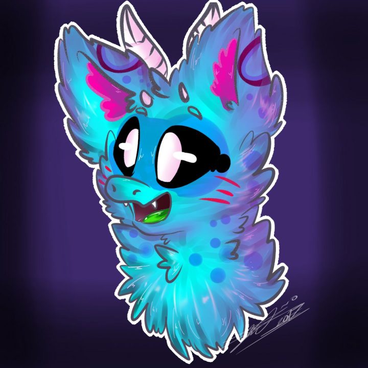 art trade con un angel dragon ^^