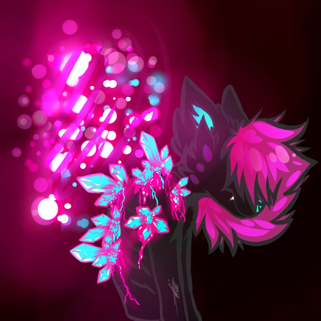 #crystalgore el reto consiste en dibujar tu fursona