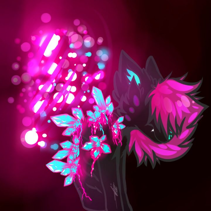 #crystalgore el reto consiste en dibujar tu fursona